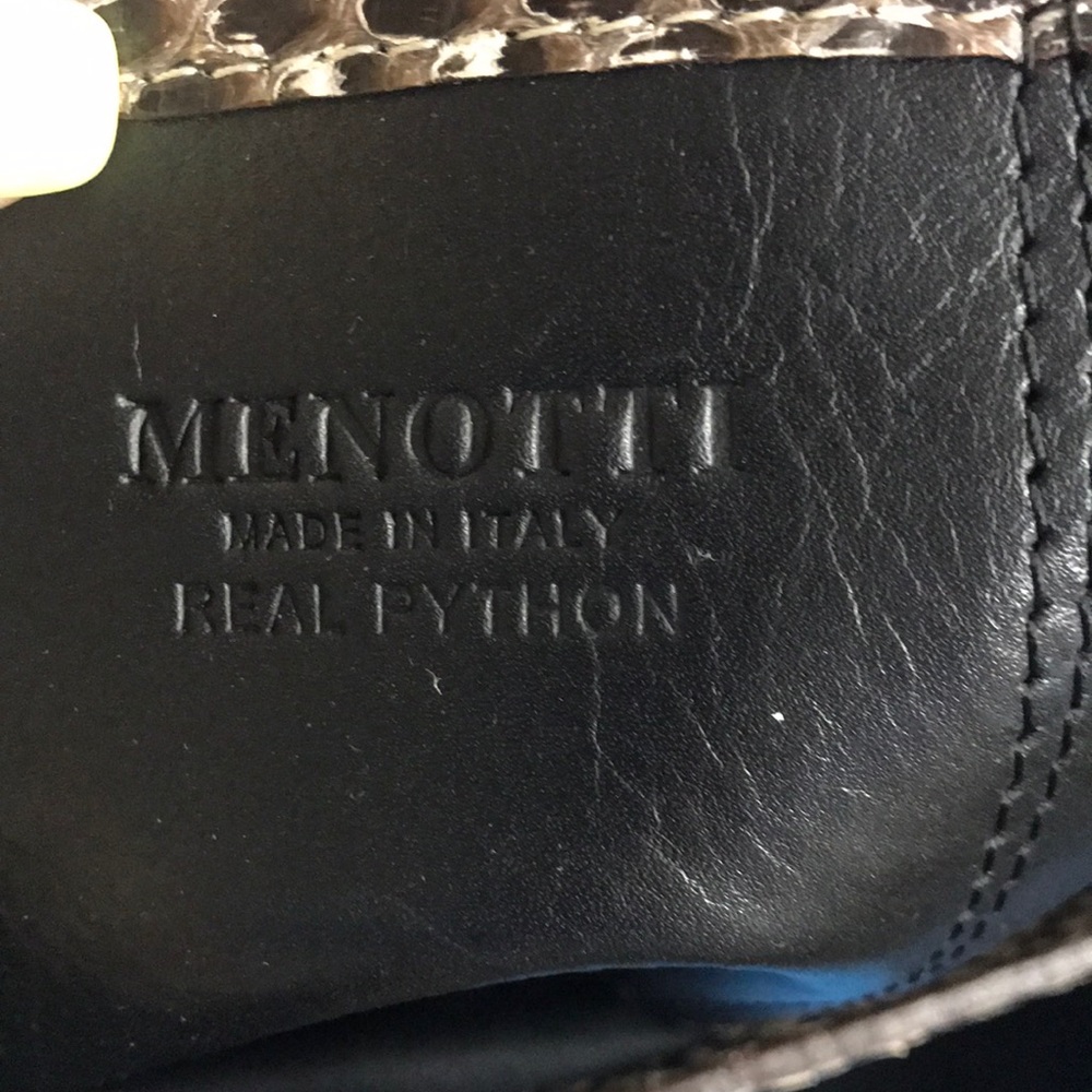 Menotti python purse - Picture 3 of 3